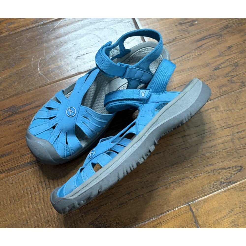 KEEN Rose Womens 8.5 Waterproof Hiking Sandals River Water Sport Trail Shoes - Picture 2 of 5